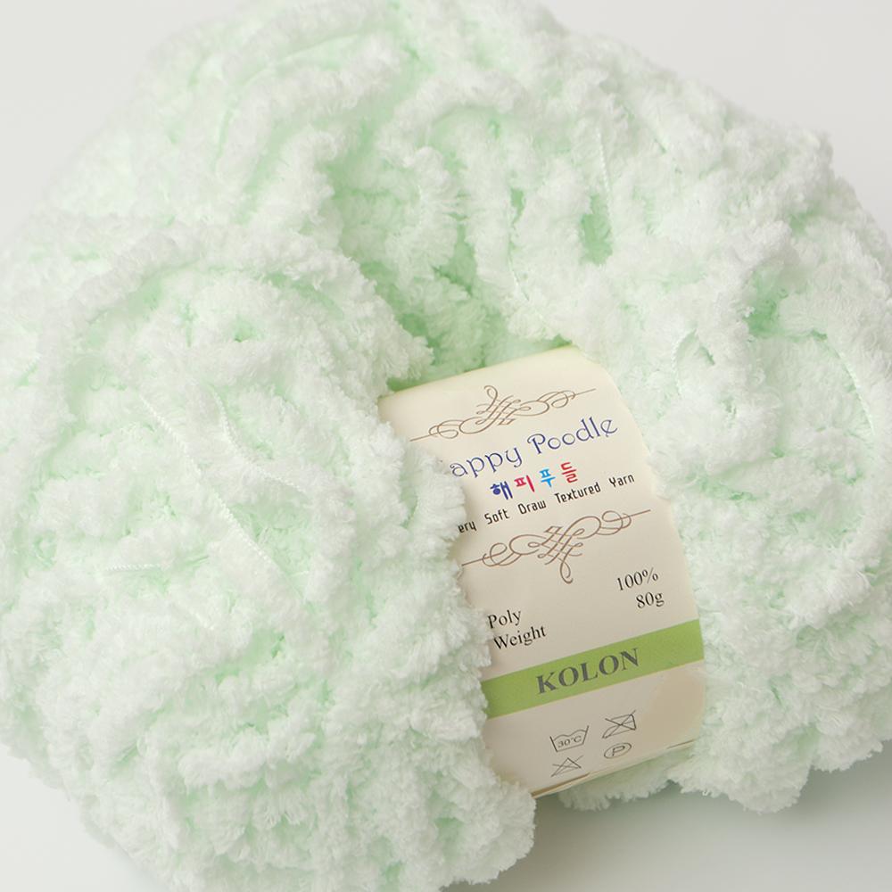 [Misoknit] Happy Poodle, Soft and Luxurious Knitting Yarn Set, Various Color, Easy Care Knit Yarn